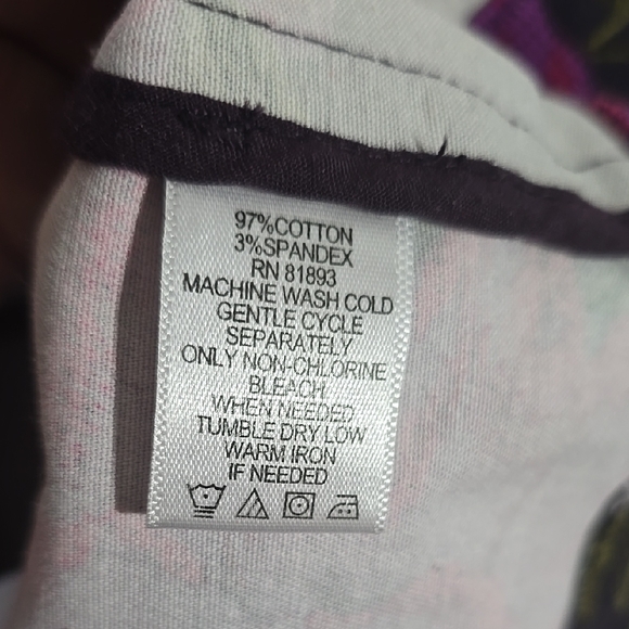 Isaac Mizrahi Live Floral Jean Jacket - Picture 4 of 10